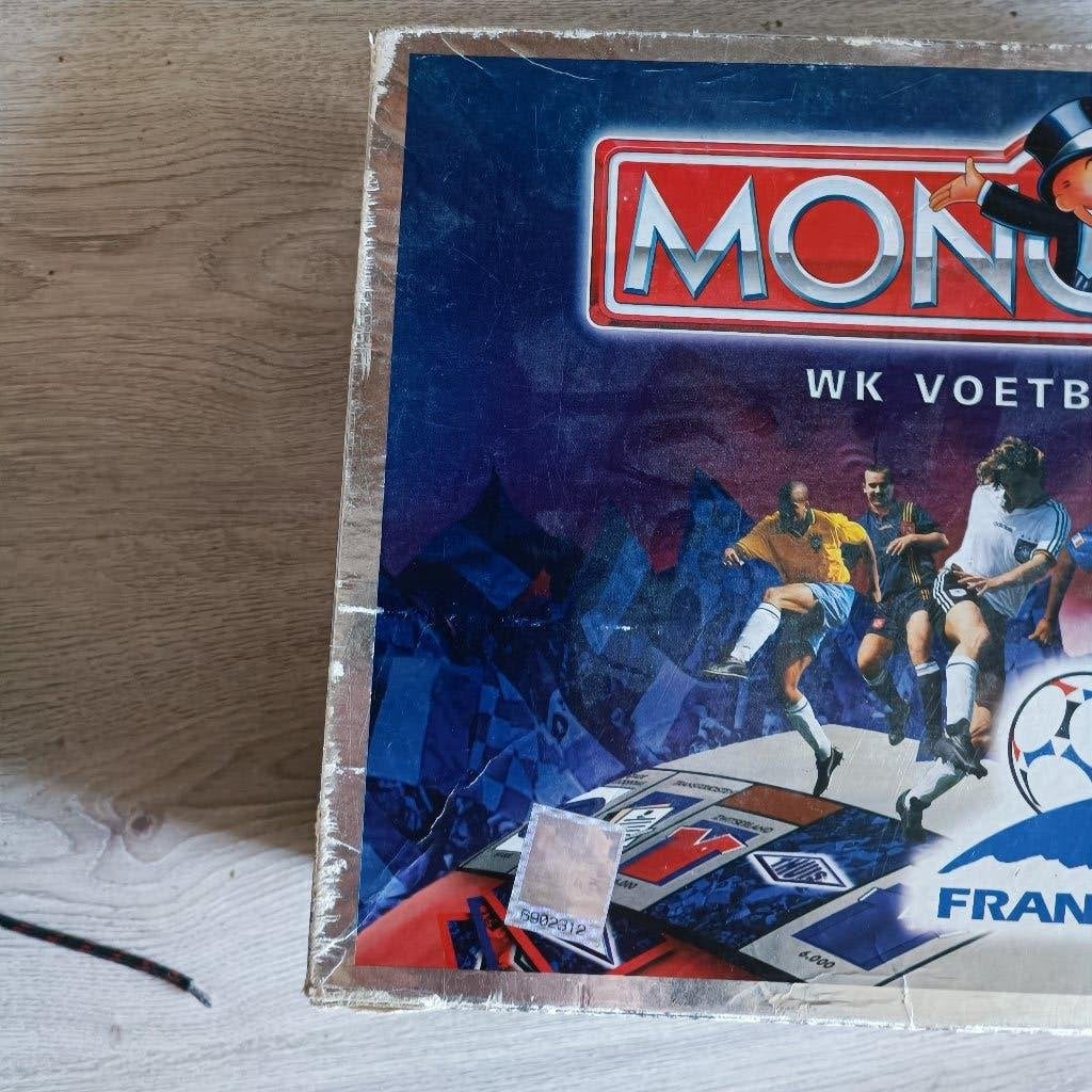 Monopoly wk voetbal editie France 1998 let op, Ophalen of Verzenden, Gebruikt