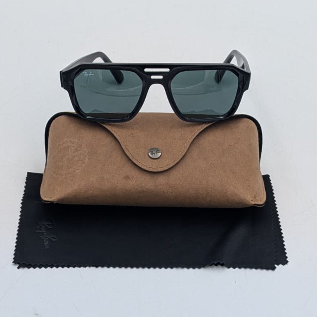 Rayban RB 4397 Corrigan Zwarte Zonnebril - Nette staat, Ray-Ban, Zo goed als nieuw, Support@rayban.com, Luxottica Group, 2 Via S. Marco
Milan 20121
Italy