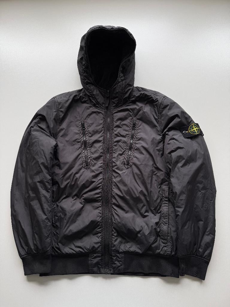 Stone island Primaloft garment dyed jas s, Zwart, Ophalen of Verzenden, Maat 46 (S) of kleiner, Stone Island