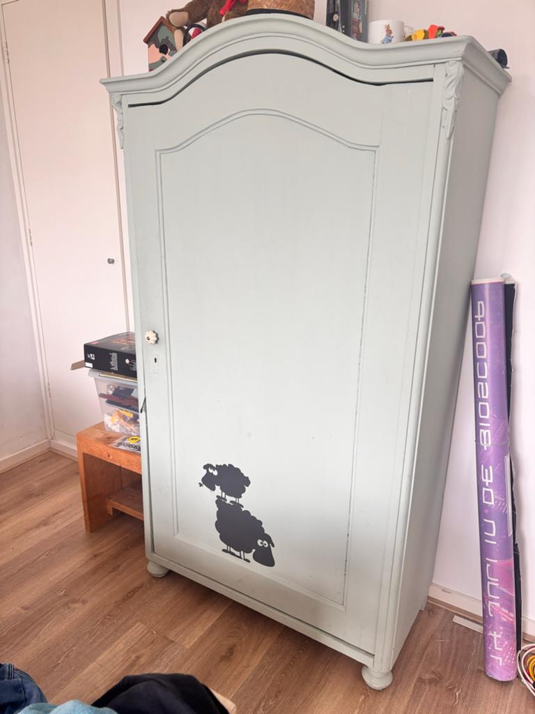 Franse kinderkast, Ophalen, Gebruikt, Kast, 50 tot 70 cm