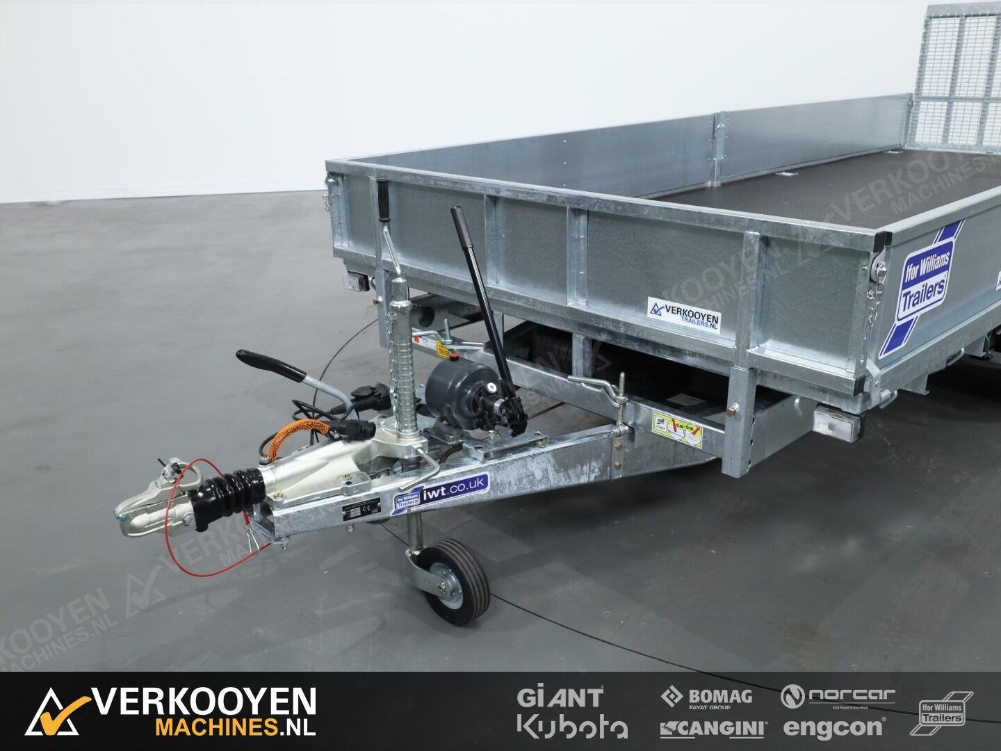 2026 Ifor Williams CT166 Tiltbed 490x204cm VT990, Auto's, Overige kleuren, Overige brandstoffen, Origineel Nederlands, Bedrijf