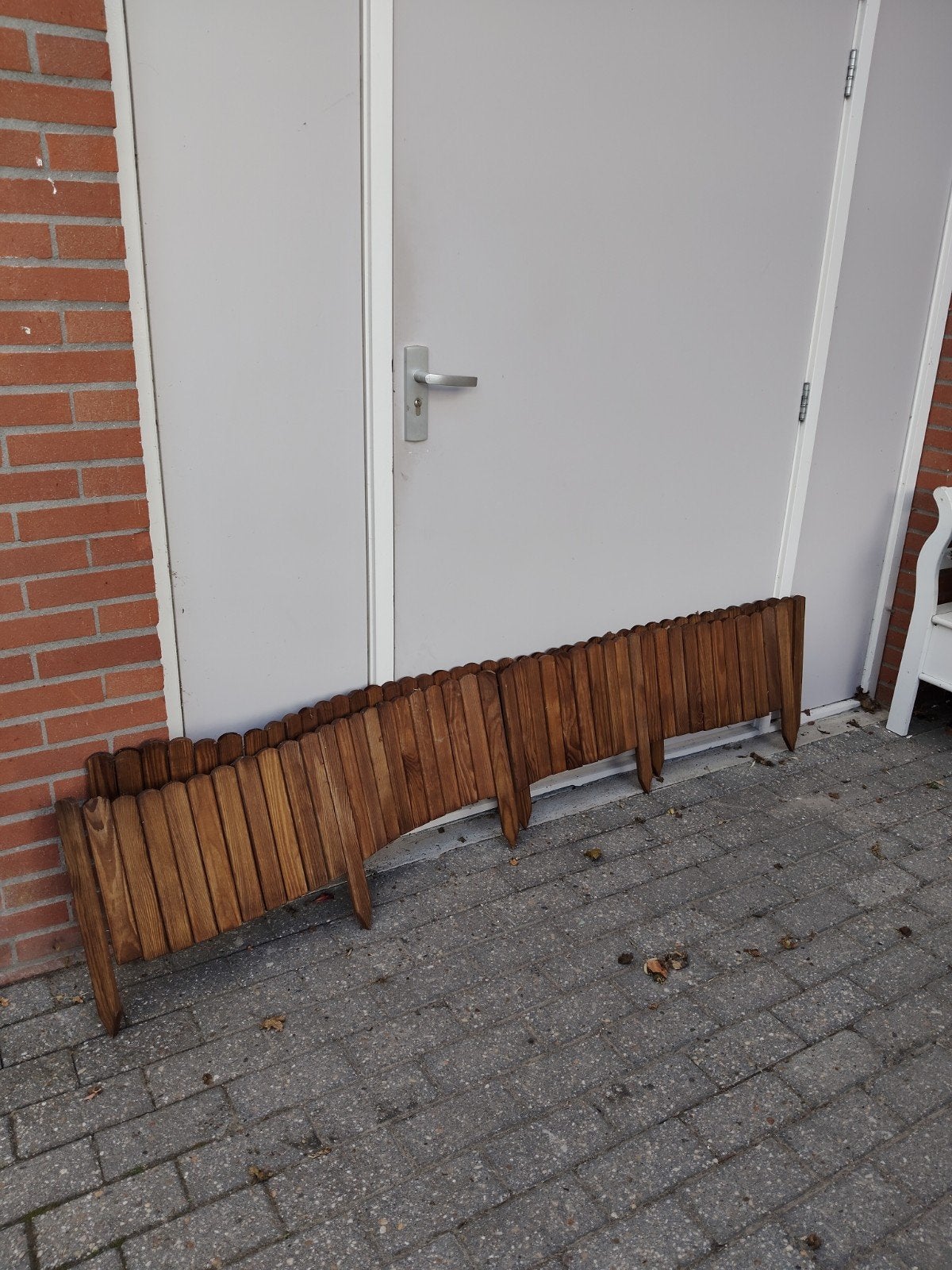 hekjes voor erfscheiding, Ophalen, Hout