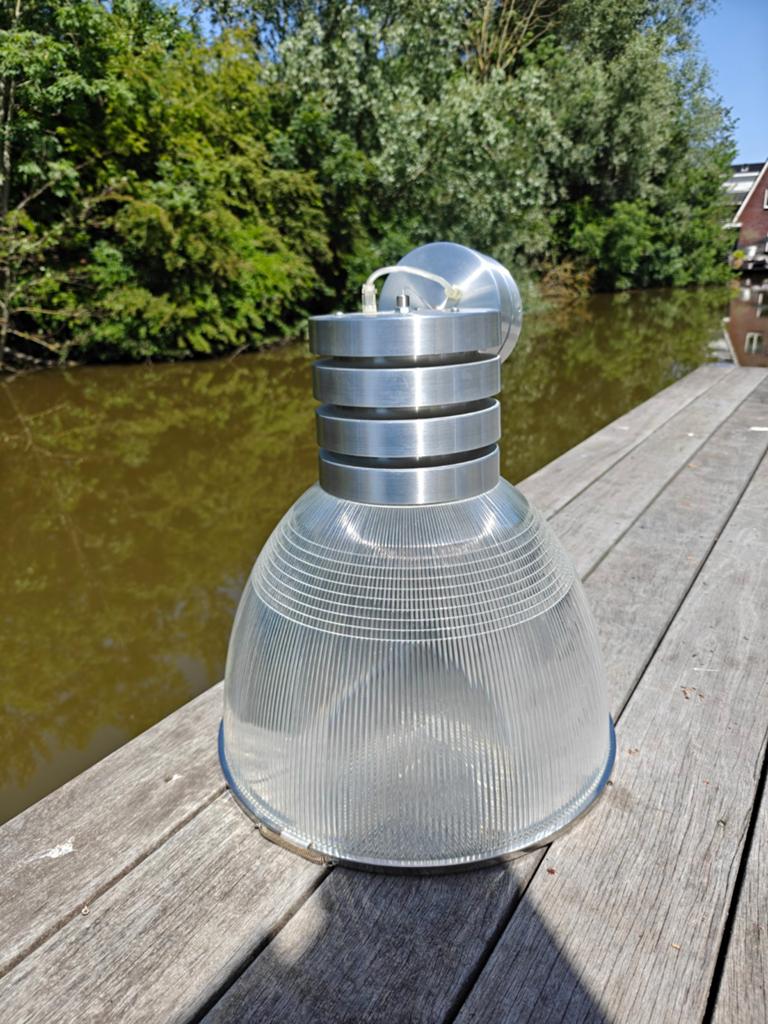 Stoere design industriële hanglamp, Ophalen of Verzenden, Zo goed als nieuw, Metaal, Industrieel