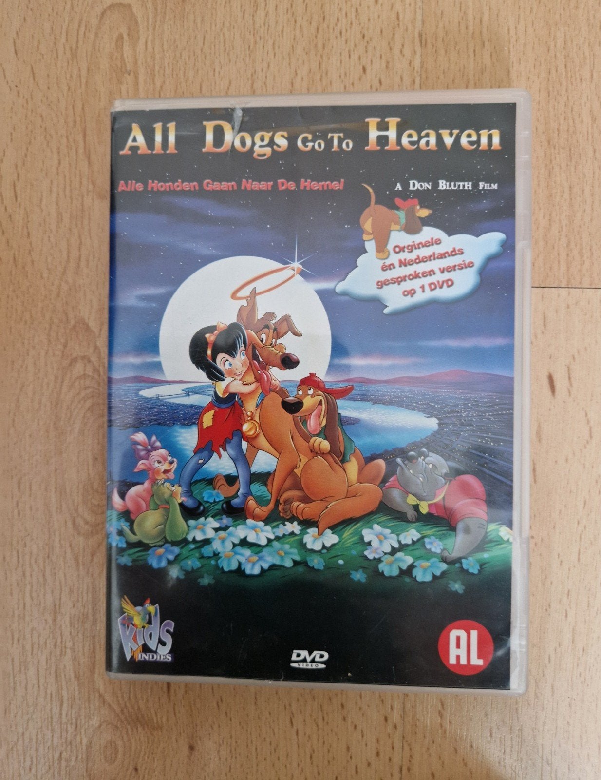 dvd alle honden gaan naar de hemel all dogs go heaven film, Alle leeftijden, Ophalen of Verzenden, Zo goed als nieuw