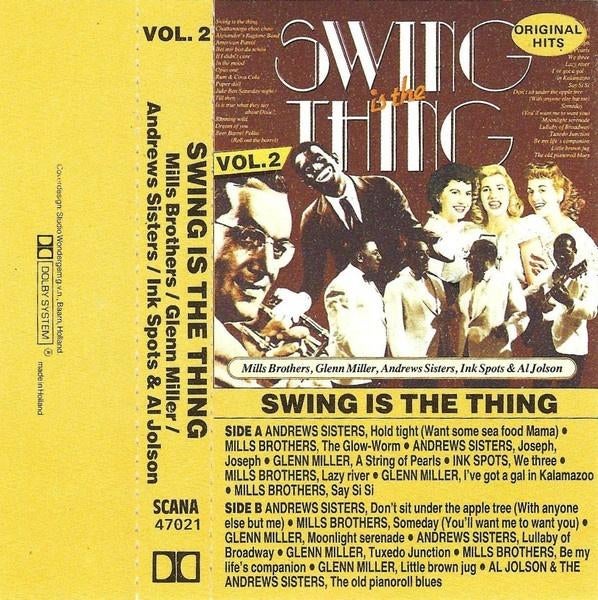 Swing is the Thing Vol 2 MC, Gebruikt, 1 bandje, Ophalen of Verzenden, Origineel