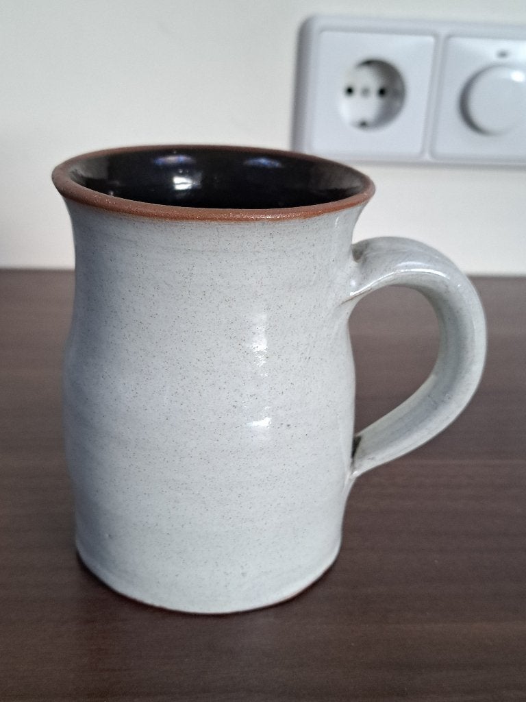 mooie aardewerk / keramiek drinkbeker, Ophalen of Verzenden