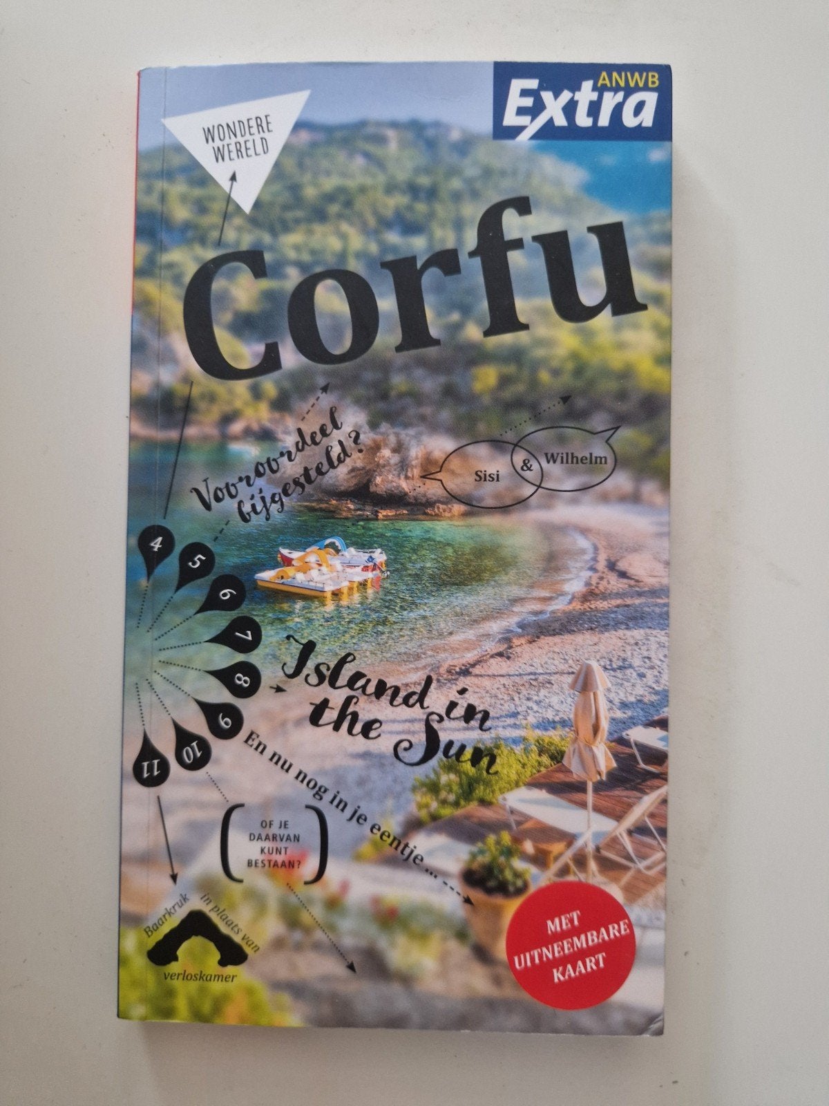 ANWB Extra Reisgids Corfu - Ontdek het eiland!, Ophalen, Europa, Zo goed als nieuw, Reisgids of -boek