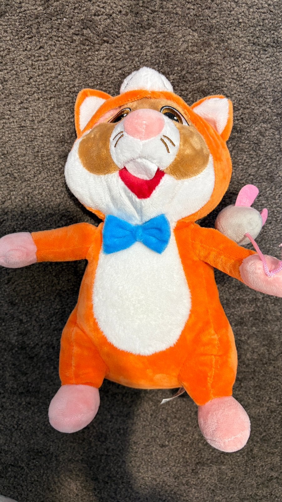 AH albert heijn hamster knuffel - kat poes dierendag, Ophalen of Verzenden, Zo goed als nieuw, Overige typen