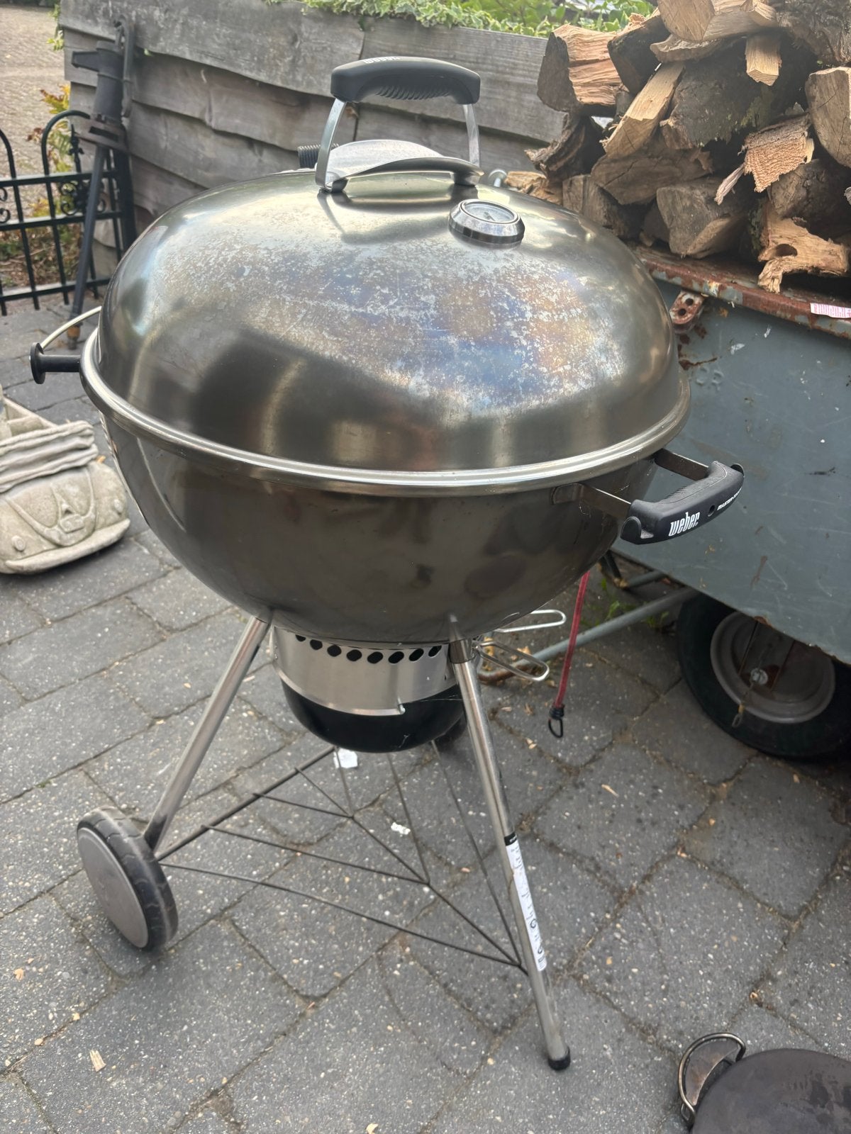 Weber Master-Touch met accessoires, Ophalen, Gebruikt