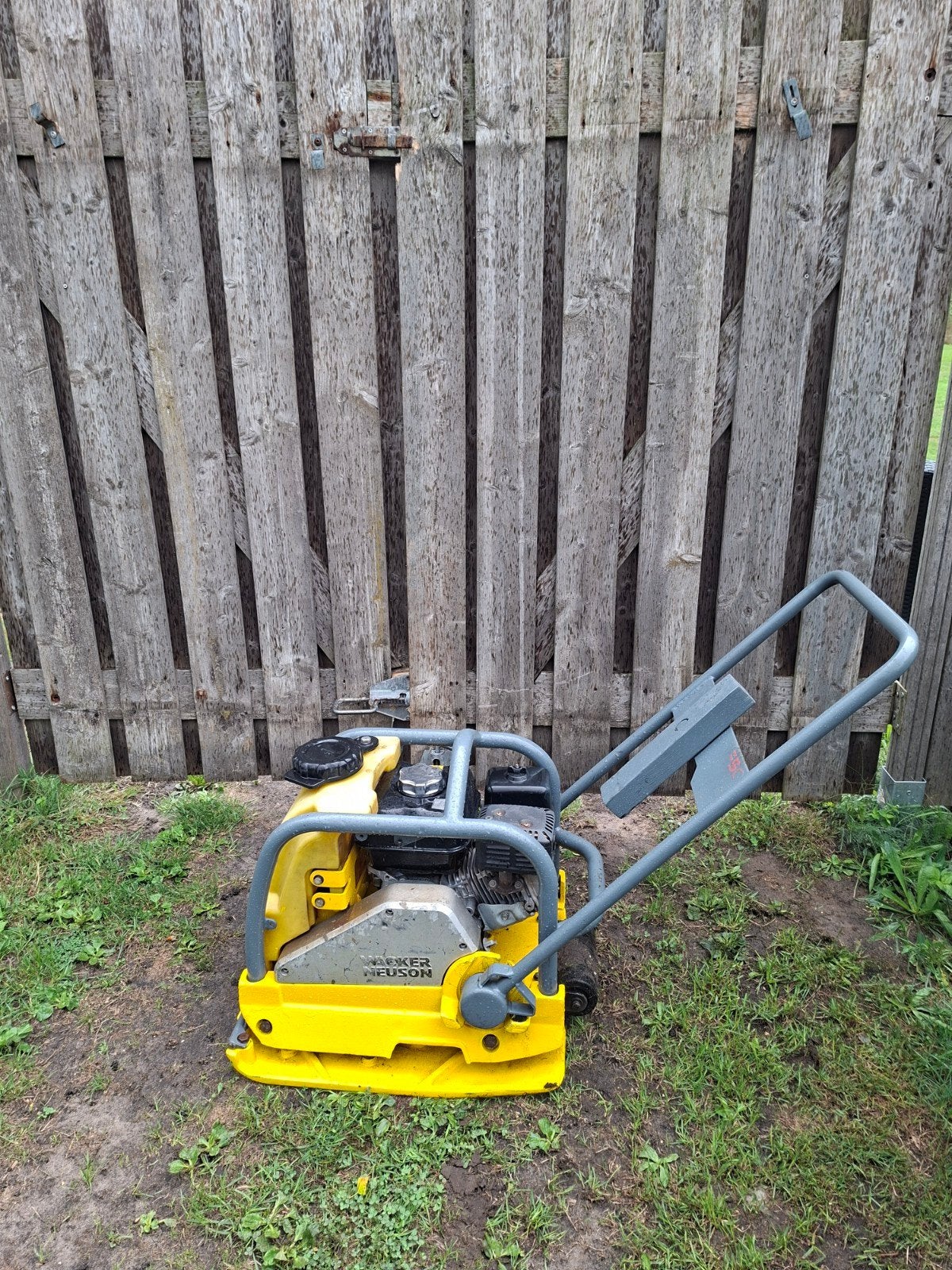 Wacker Neuson 1550 Trilplaat met Honda GX160 motor, Ophalen