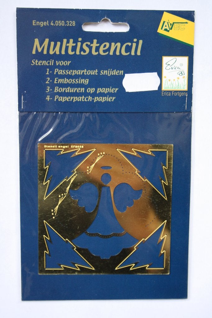 Multistencil Engel, Verzenden, Nieuw, Kerst, Pons of Mal
