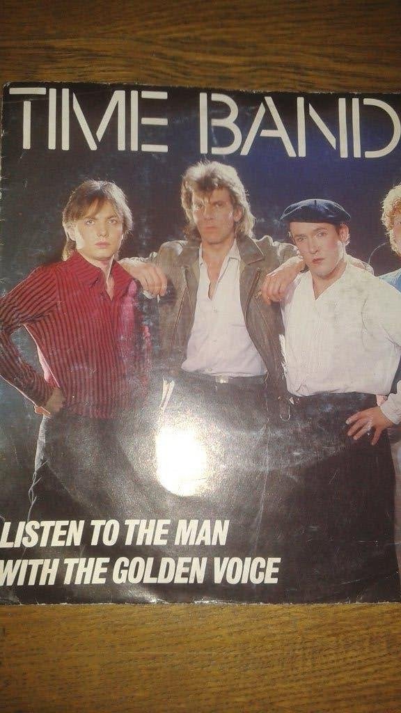 time bandits - listen to the man whit the golden voice  d, Gebruikt, 7 inch, Ophalen of Verzenden, Pop