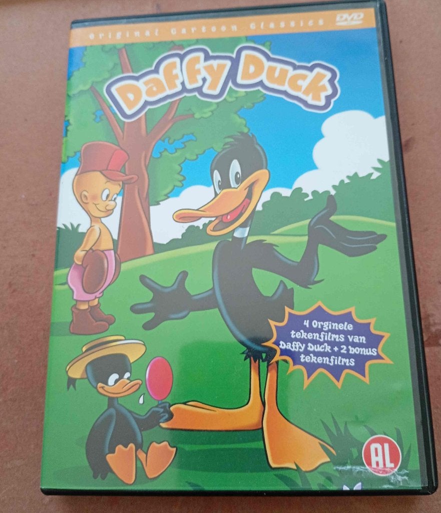 Daffy Duck en Looney tunes DVD en VHS-video, Alle leeftijden, Ophalen of Verzenden, Zo goed als nieuw