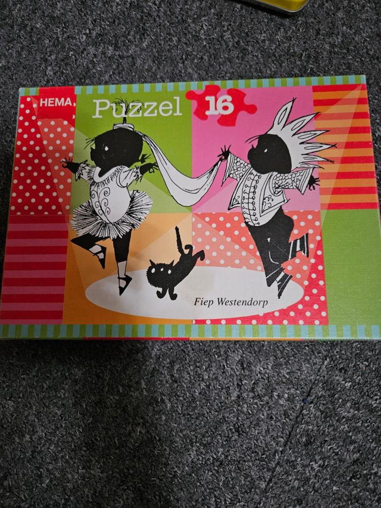 HEMA Puzzel 16 stukjes Fiep Westendorp, Ophalen of Verzenden