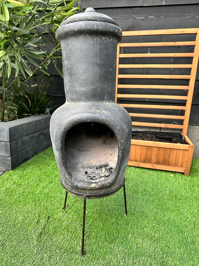 Te koop traditionele Mexicaanse kleihaard, Tuin en Terras, Tuinhaarden, Ophalen, Gebruikt