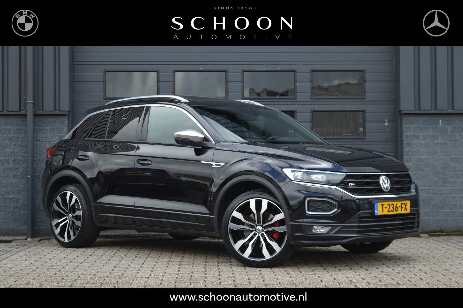 Volkswagen T-Roc 2.0 TSI 4Motion Sport Business R-LINE | PAN, Auto's, Volkswagen, Automaat, Gebruikt, Zwart, 14 km/l