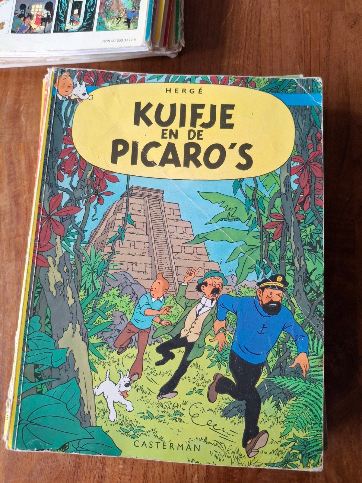 Kuifje en de Picaro's - Hergé (Casterman), Eén stripboek, Ophalen of Verzenden, Gelezen, Hergé