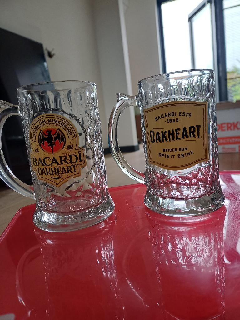 Bacardi pullen 6 stuks, Ophalen of Verzenden, Nieuw, Overige typen