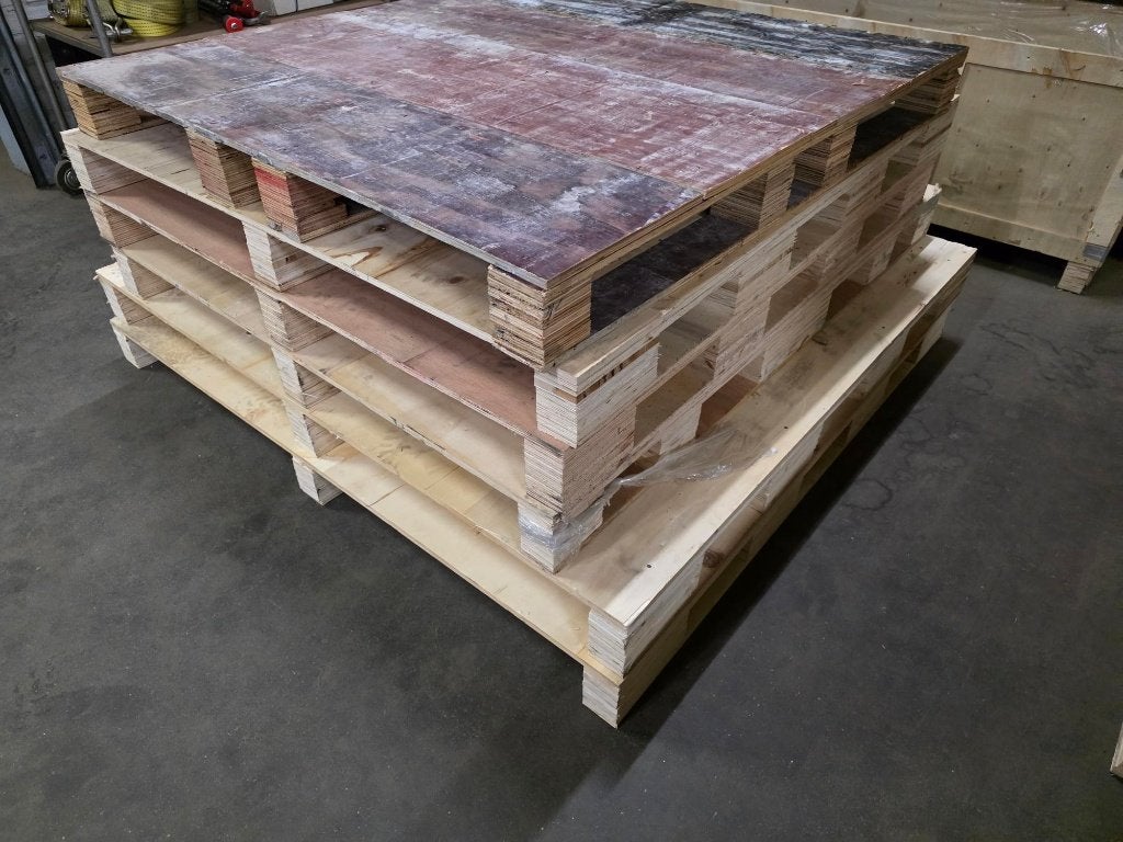 Houten pallets gratis, Doe-het-zelf en Verbouw, Hout en Planken, Ophalen, Gebruikt, Minder dan 25 mm, Eiken