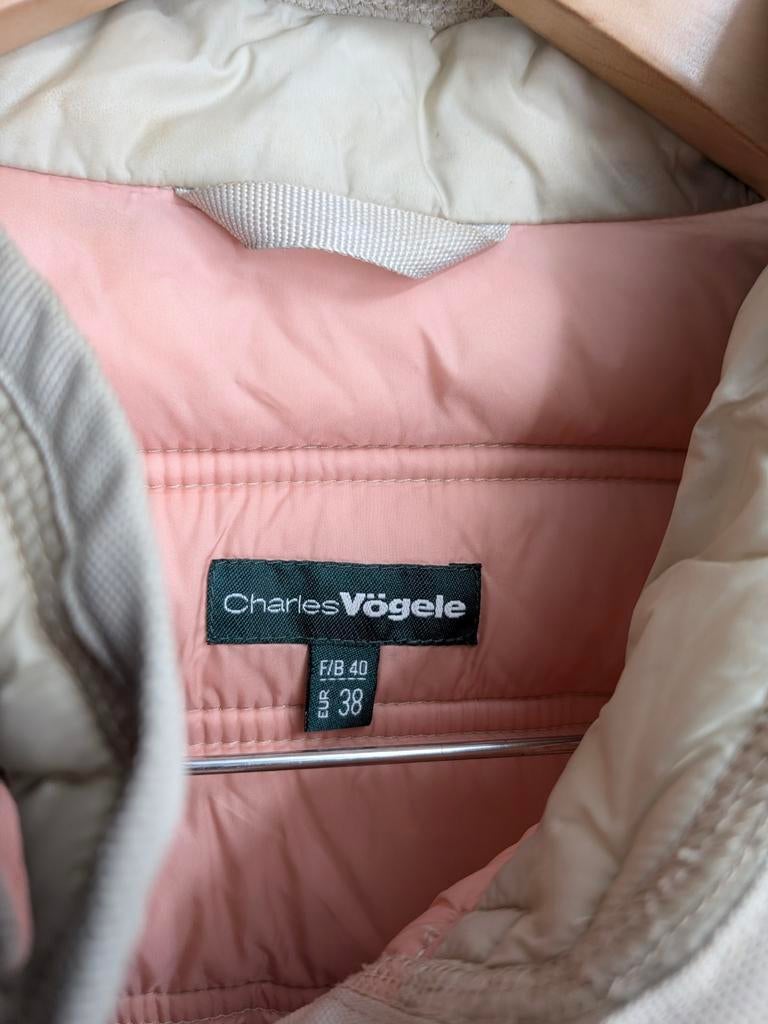 Charles Vögele crème tussen jas maat NL 38, Charles Vogele, Beige, Nieuw, Ophalen of Verzenden