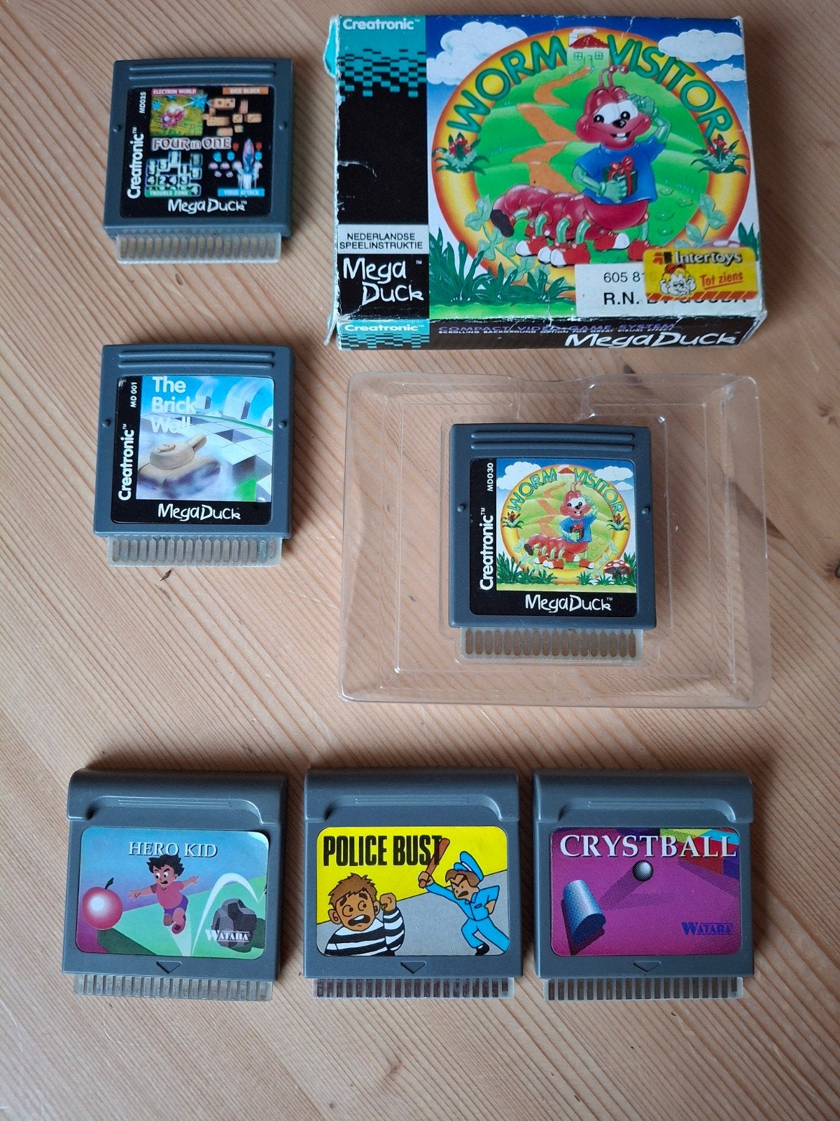 Mega Duck en watara supervision handheld games, Avontuur en Actie, Gebruikt, 1 speler, Ophalen of Verzenden