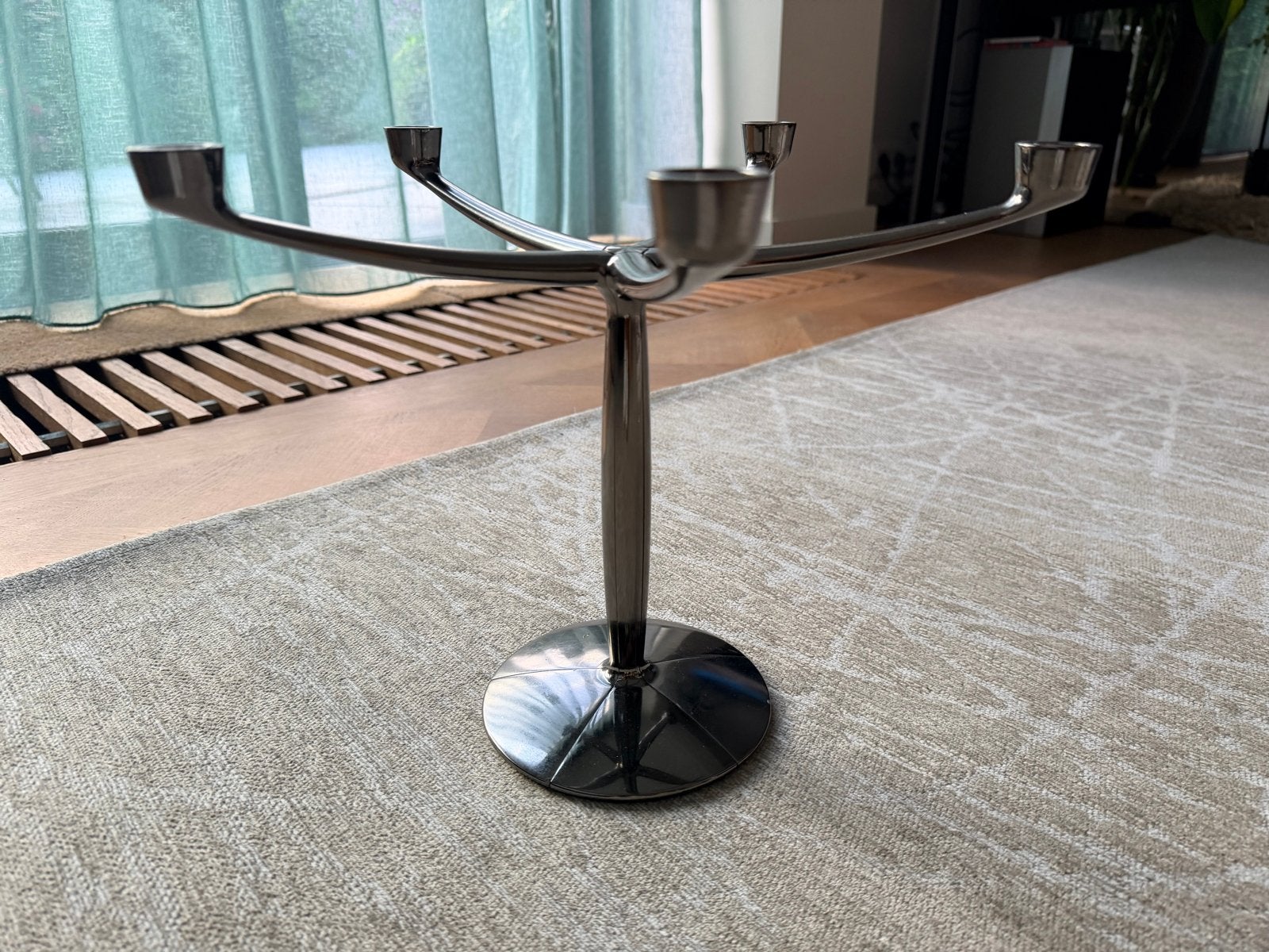 Marcel Wanders Design Kandelaar - Zo goed als nieuw, Ophalen of Verzenden, Zo goed als nieuw, Metaal, Grijs