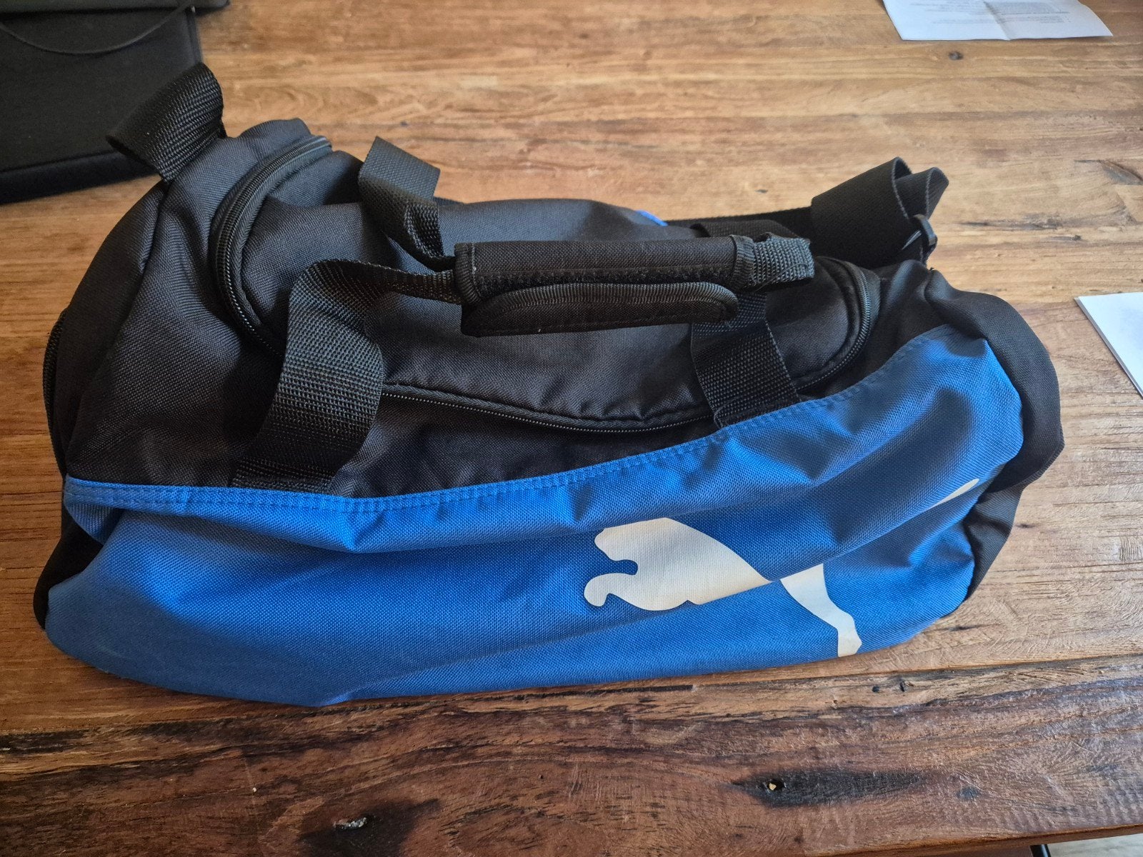 kinder sporttas puma, Ophalen