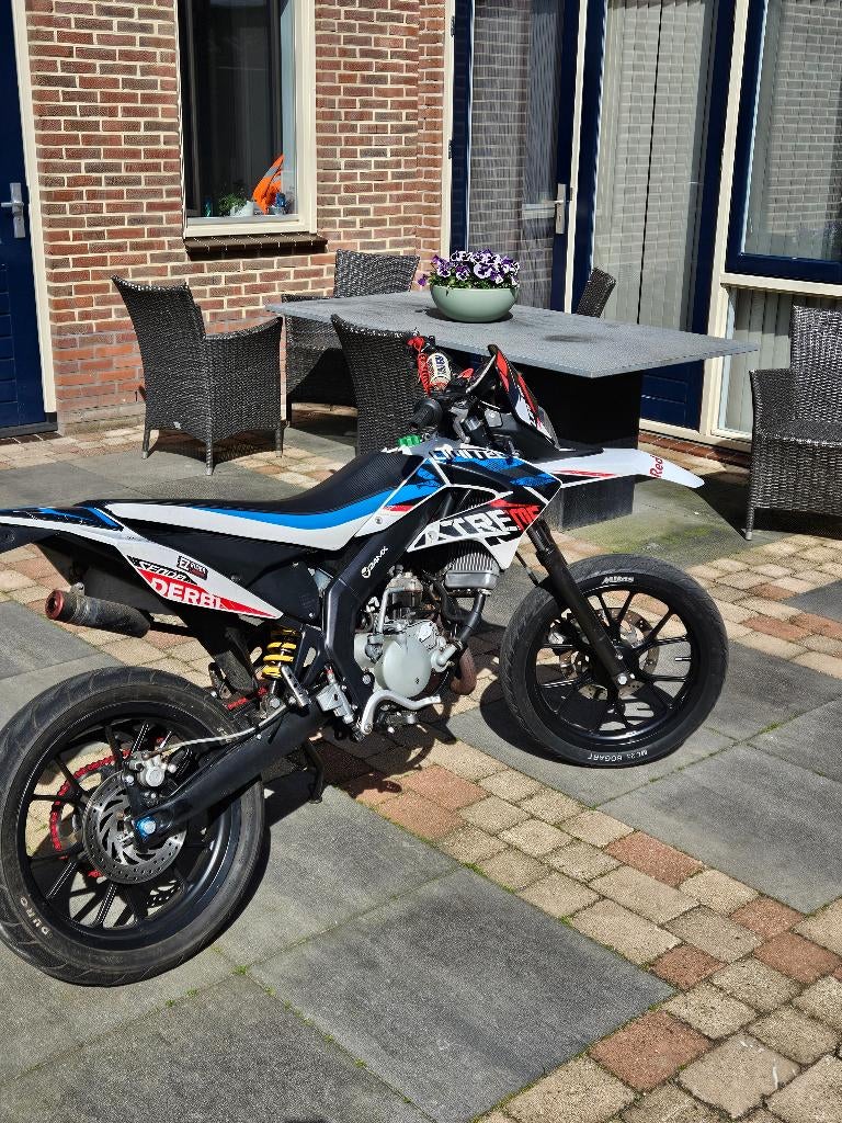 Derbi senda extreme 2017 limited, Ophalen, Zo goed als nieuw