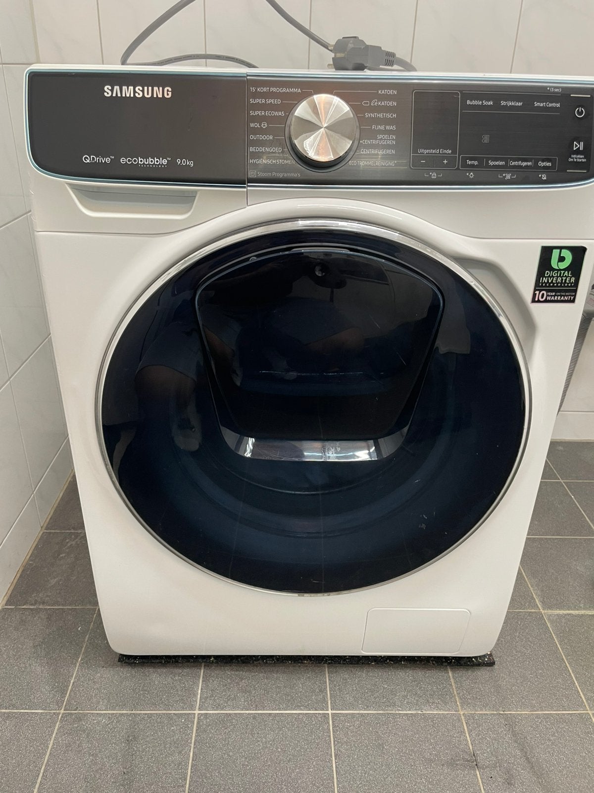Samsung wasmachine, Ophalen, Gebruikt, 85 tot 90 cm