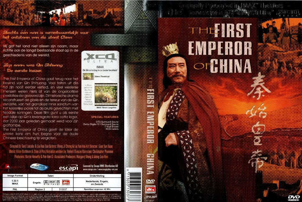 The First Emperor of China, Alle leeftijden, Ophalen of Verzenden, Zo goed als nieuw