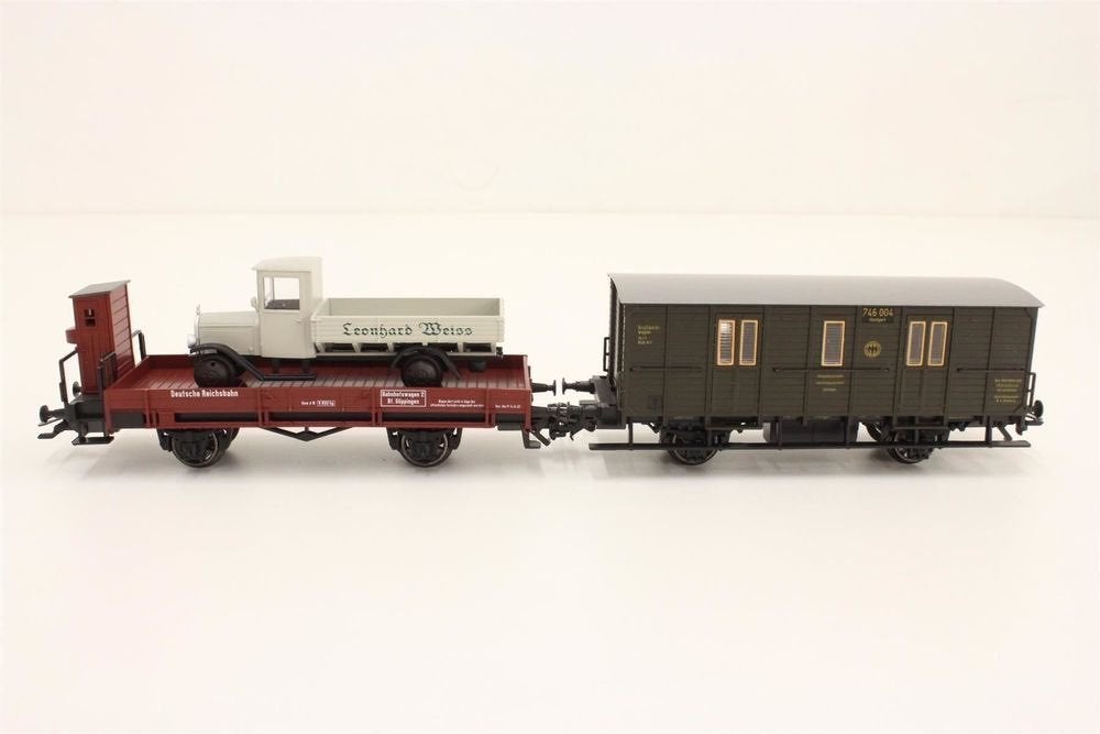 Märklin 4509 DRG Bauzug, tp. II - HO, Wisselstroom, Treinset, Ophalen of Verzenden, Zo goed als nieuw