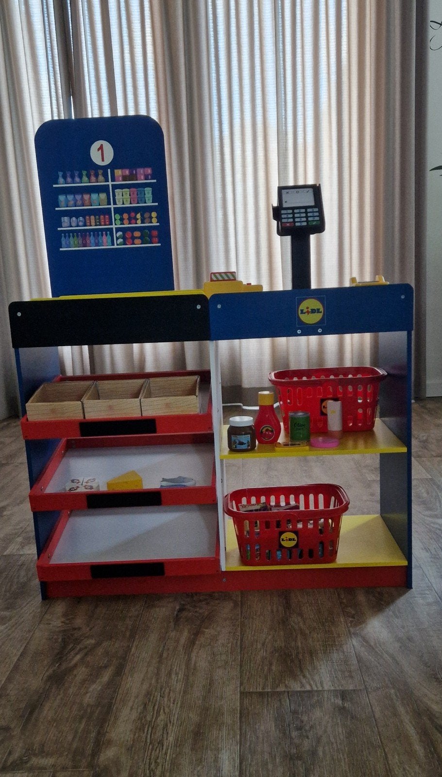 Houten Winkeltje met Accessoires Goede staat TEAB, Ophalen, Gebruikt, Jongen of Meisje