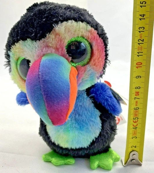 Ty Beanie Boos Beaks toekan pluche knuffel, Coolsingel 104, 3011 AG Rotterdam, Netherlands, Overige typen, Zo goed als nieuw, Meerkleurig