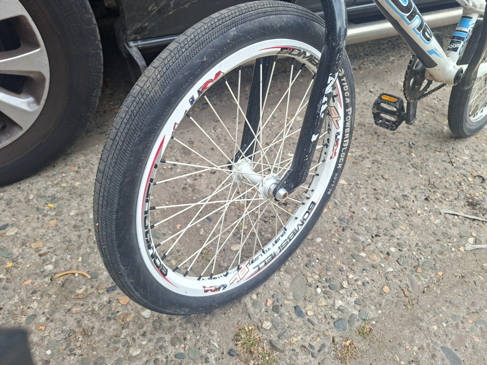 Bmx, Fietsen en Brommers, Fietsen | Crossfietsen en BMX, Ophalen, Gebruikt, Staal