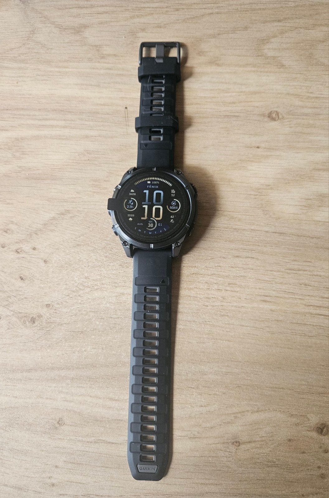 Garmin Fenix 8 Sapphire Titanium Smartwatch Nieuw in Doos, Ophalen, Zwart, Garmin, Nieuw