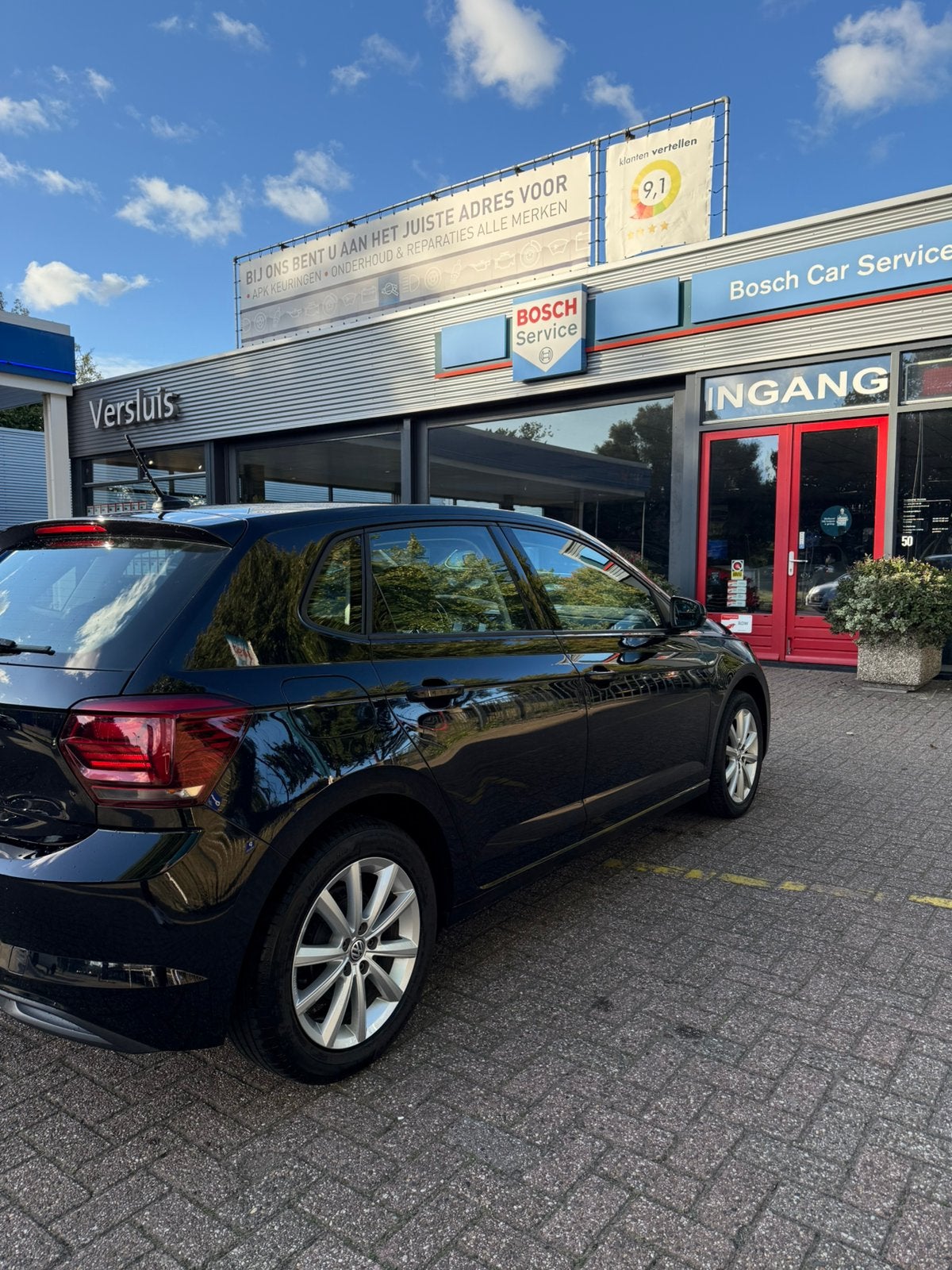 Volkswagen Polo 1.6 TDI 95pk 2018 Zwart, Voorwielaandrijving, Stof, Zwart, Origineel Nederlands