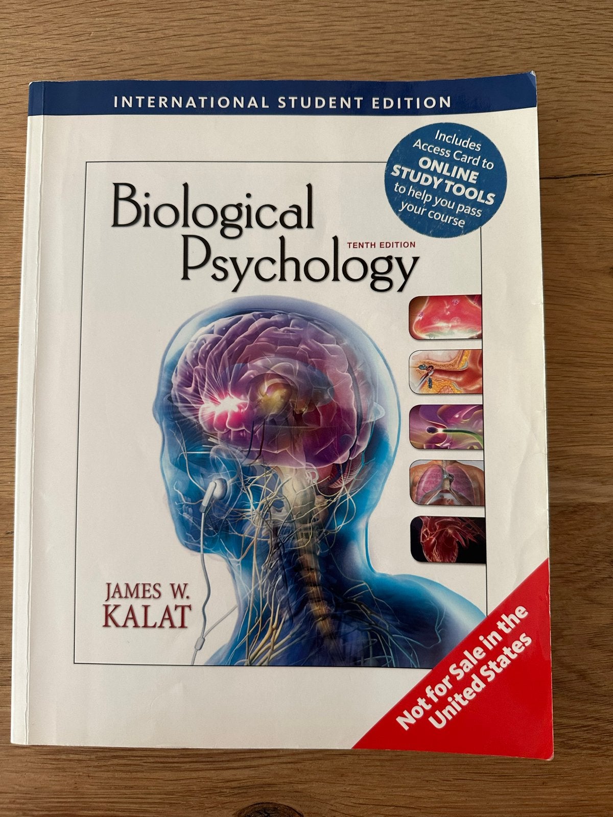 Biological Psychology - James W. Kalat (10e), Boeken, Studieboeken en Cursussen, Ophalen of Verzenden, Beta, Gelezen, HBO