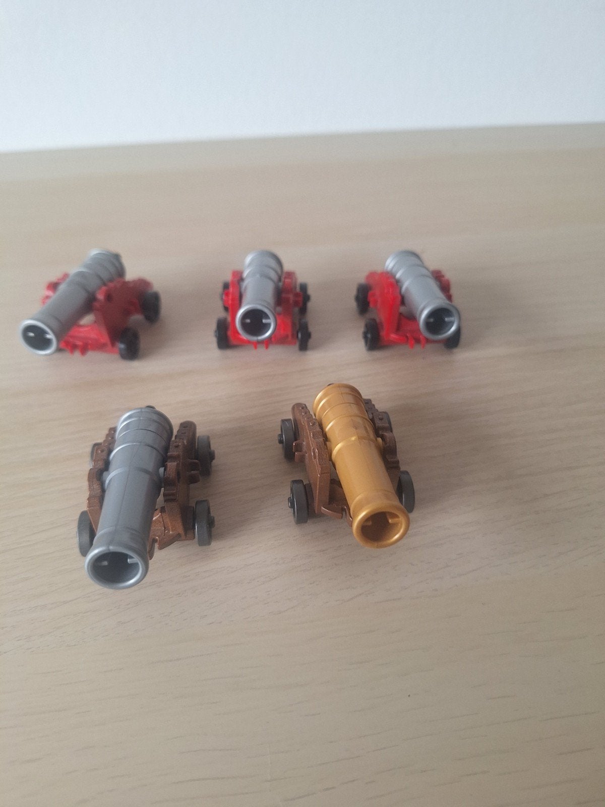 Playmobil Kanonnen - Set van 5 stuks, Pirates, Gebruikt, Losse onderdelen, Overige typen