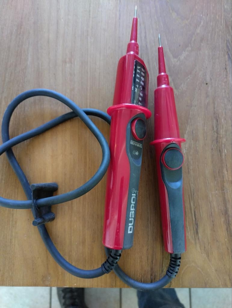 Benning Duspol Analog Spanningszoeker, Ophalen, Zo goed als nieuw, Elektriciteit