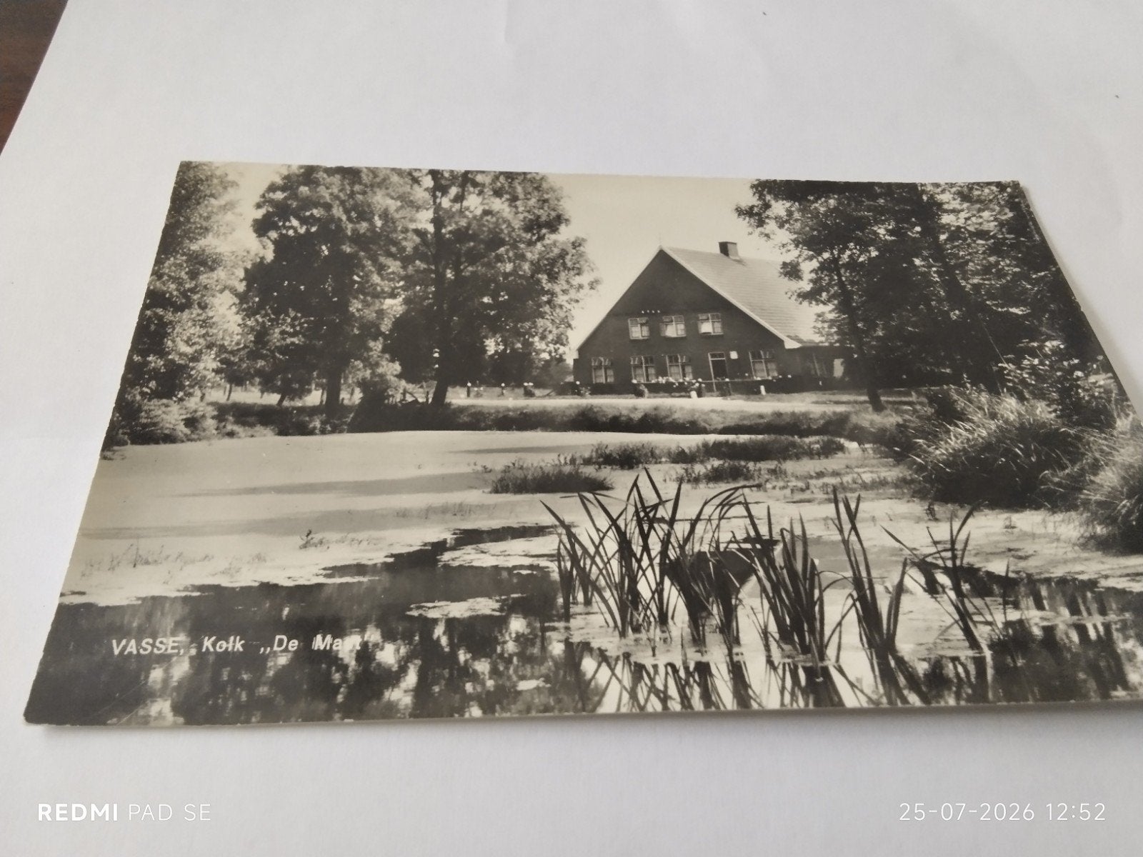 Oude Ansichtkaart Vasse, Kolk "De Maat" - Gelopen 1973, Ophalen of Verzenden, 1960 tot 1980