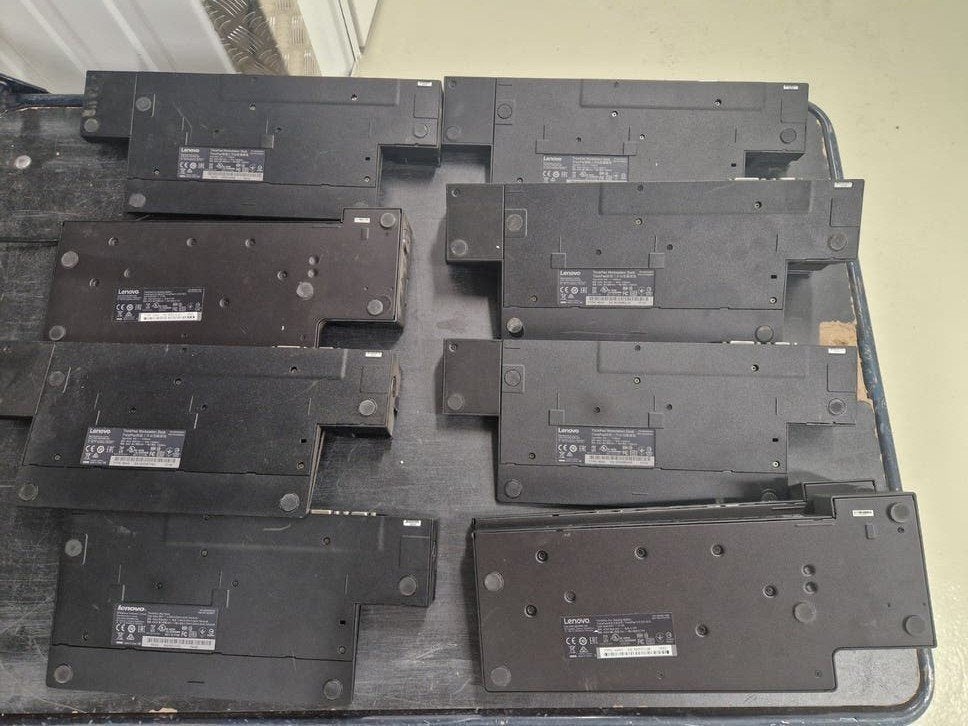 60x Lenovo ThinkPad Docking Stations (40AH, 40A5), Lenovo ThinkPad, Lenovo, Lenovo, Lenovo
