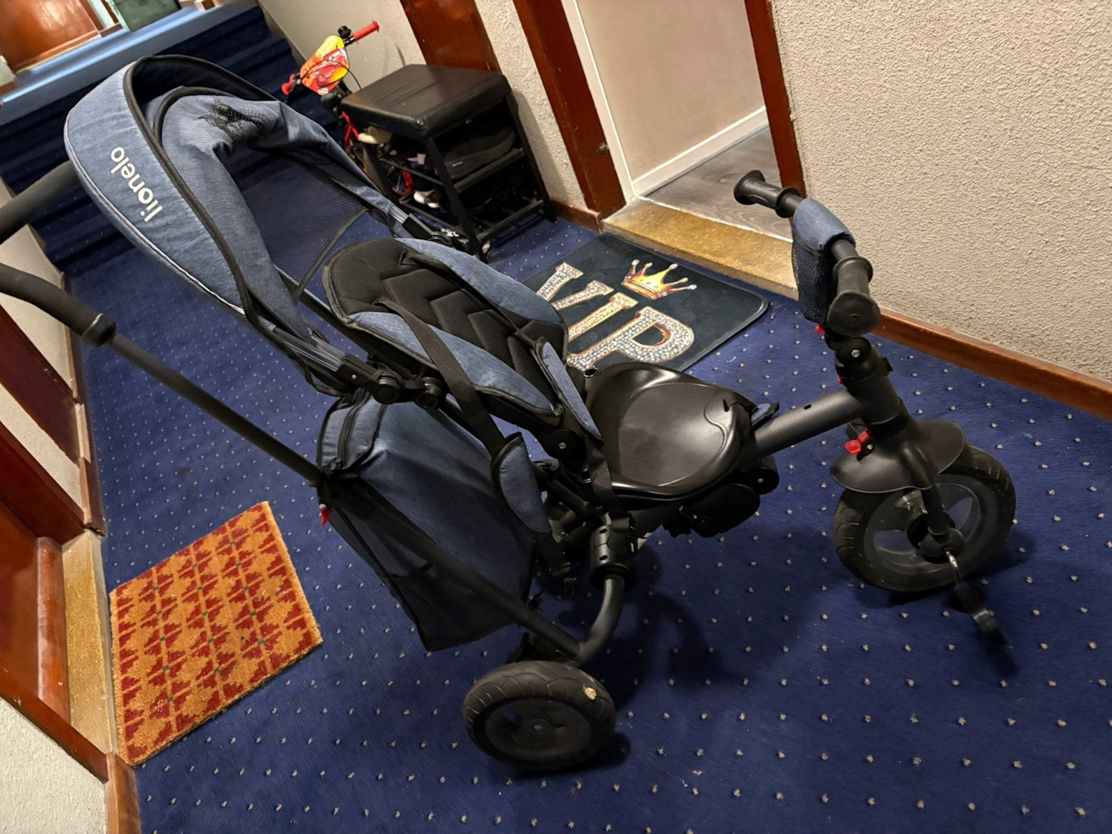Lionelo 2in1 tris fiets, Ophalen of Verzenden, Overige merken, Verstelbare rugleuning