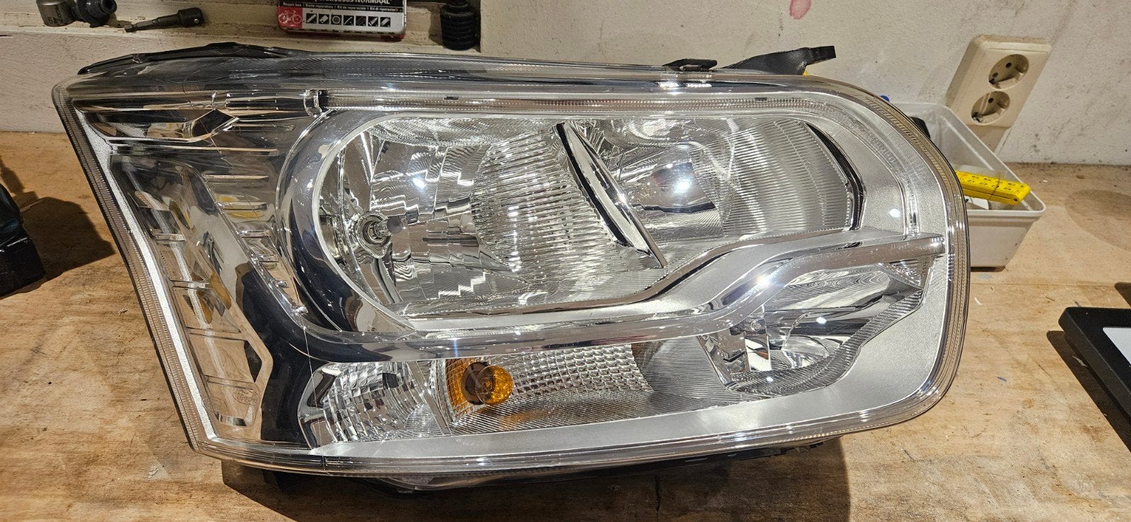 Ford Transit koplamp origineel Links, Ophalen, Ford