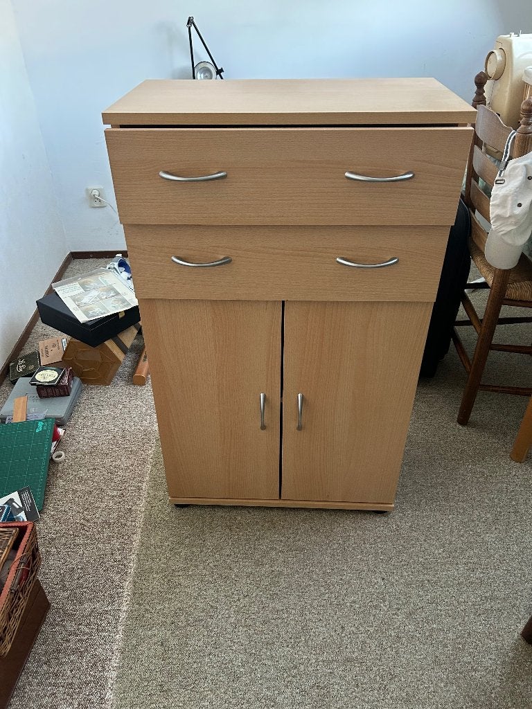 Kast, Huis en Inrichting, Kasten | Kledingkasten, Ophalen, Gebruikt, Met deur(en), 50 tot 100 cm