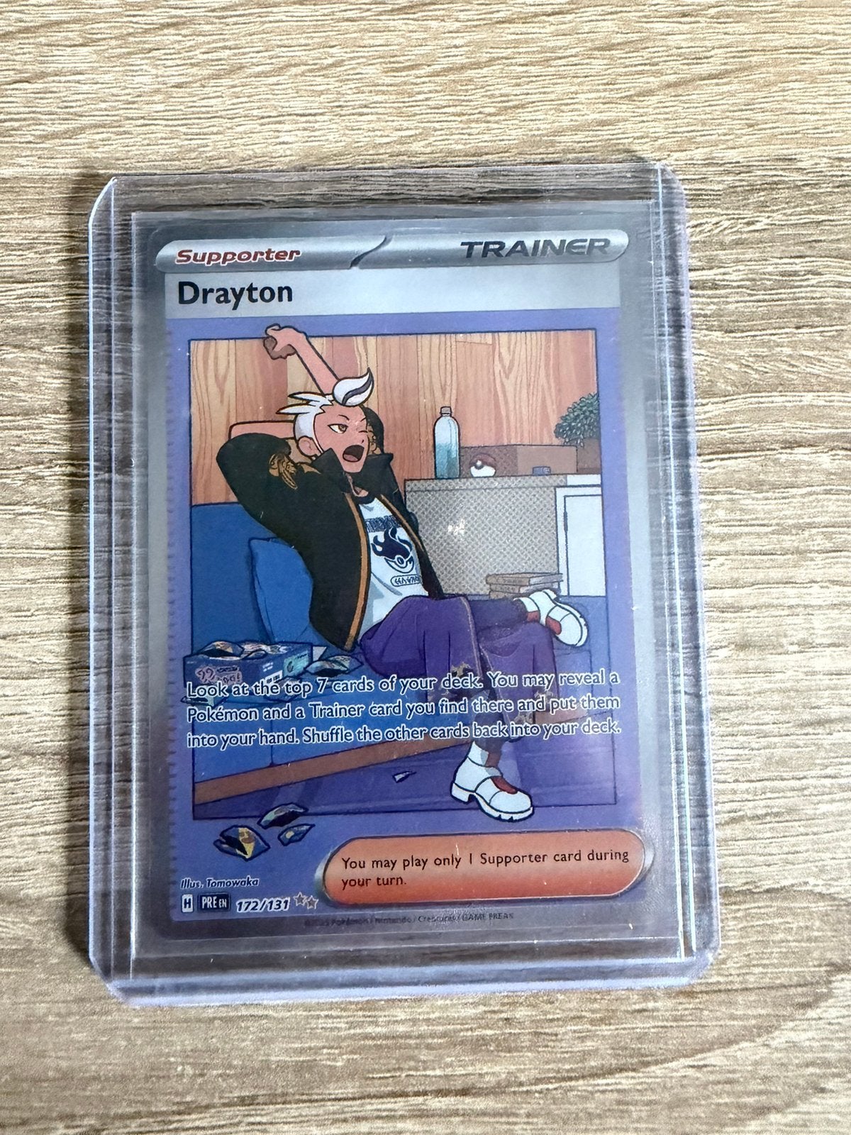 Drayton 172 Prismatic evolutions, Ophalen, Zo goed als nieuw