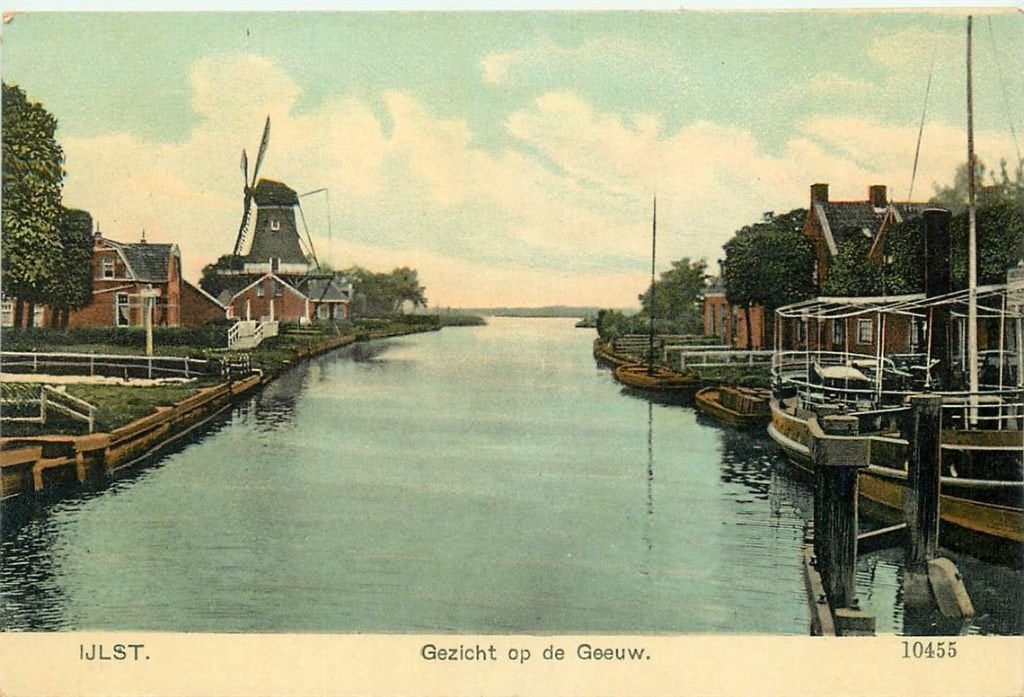 701-229-027 Ijlst Gezicht op de Geeuw, Verzenden, Voor 1920, Friesland