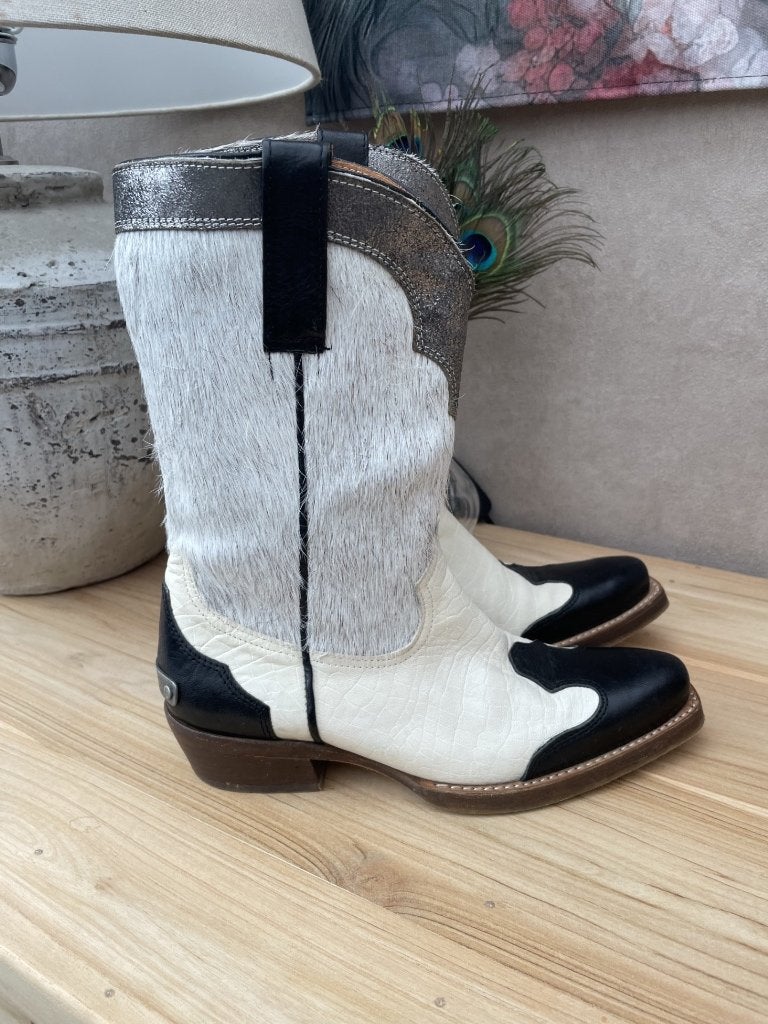 Shabbies Amsterdam Horsy, Hoge laarzen, Shabbies Amsterdam, Zwart, Nieuw