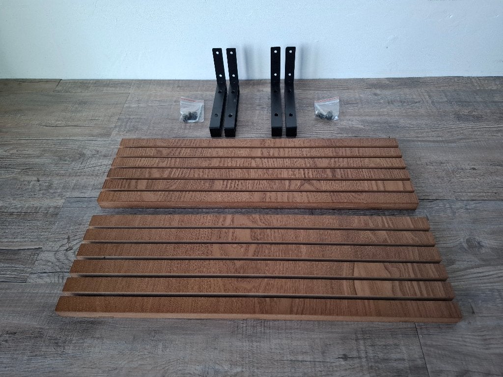 Nieuw Wandplank bruin 50x15x10 cm, Ophalen, Nieuw