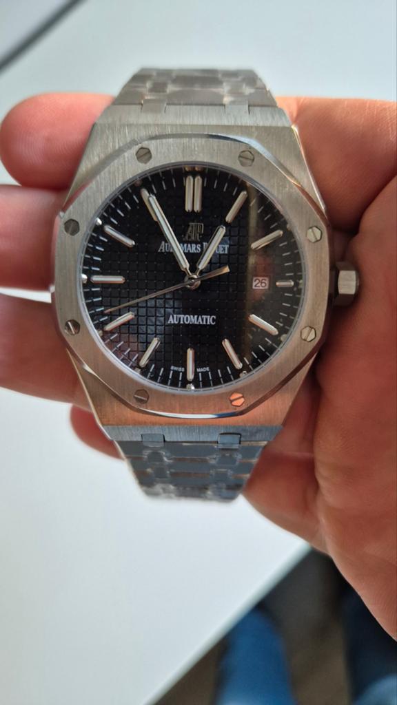 Nieuw Audemars Piguet Royal Oak Polshorloge, Sieraden, Tassen en Uiterlijk, Horloges | Heren, Ophalen, Nieuw, Staal, Overige merken