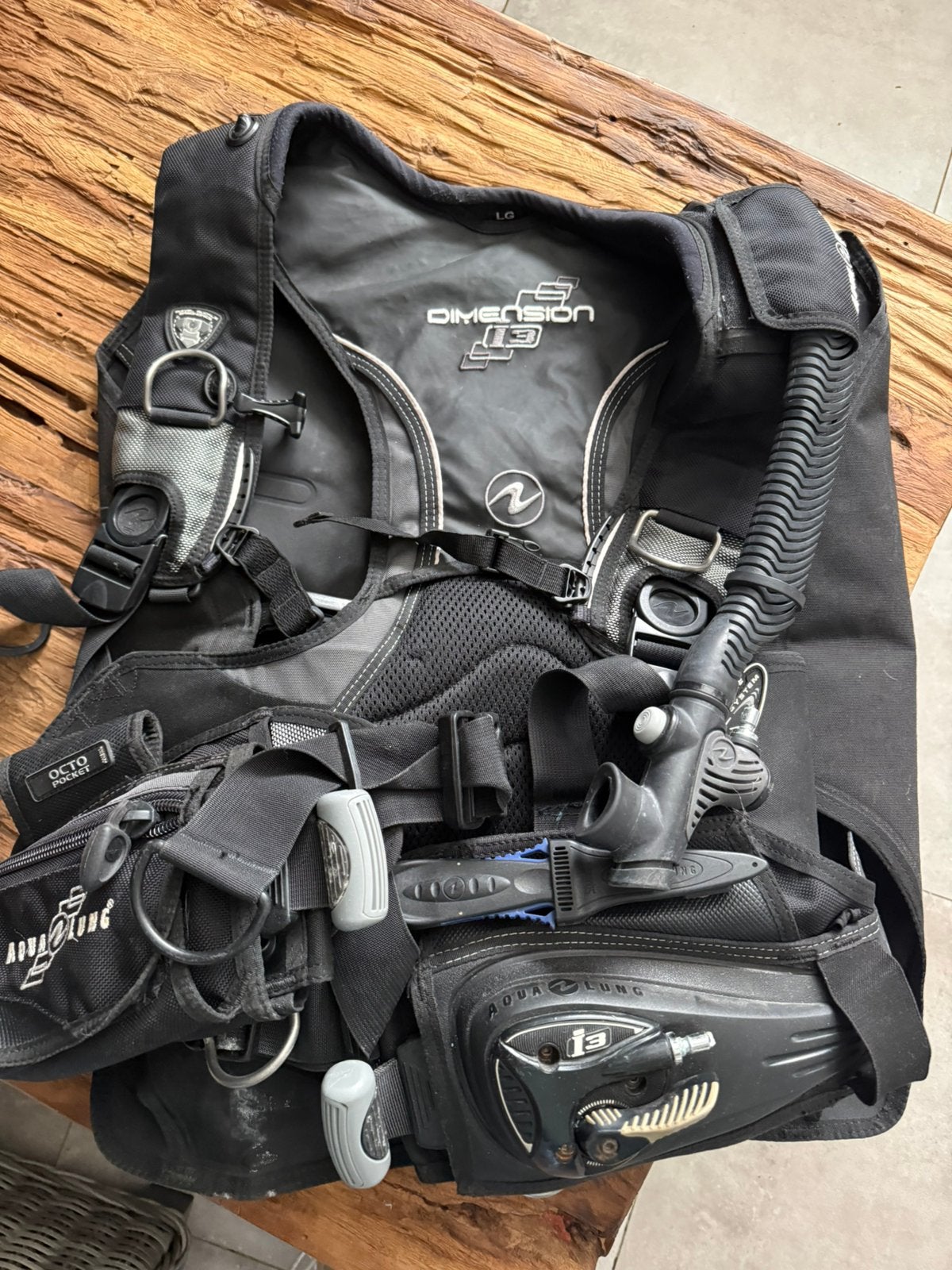 Duikvest, Watersport en Boten, Duiken, Ophalen of Verzenden, Gebruikt